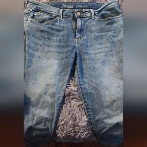 Signature Women's Classic Blue Straight Leg Jeans